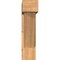 Ekena Millwork Traditional Block Smooth Bracket w/ Offset Brace, Western Red Cedar, 7 1/2"W x 30"D x 30"H BKT0806X30X30TRA05SWR - alternate 2